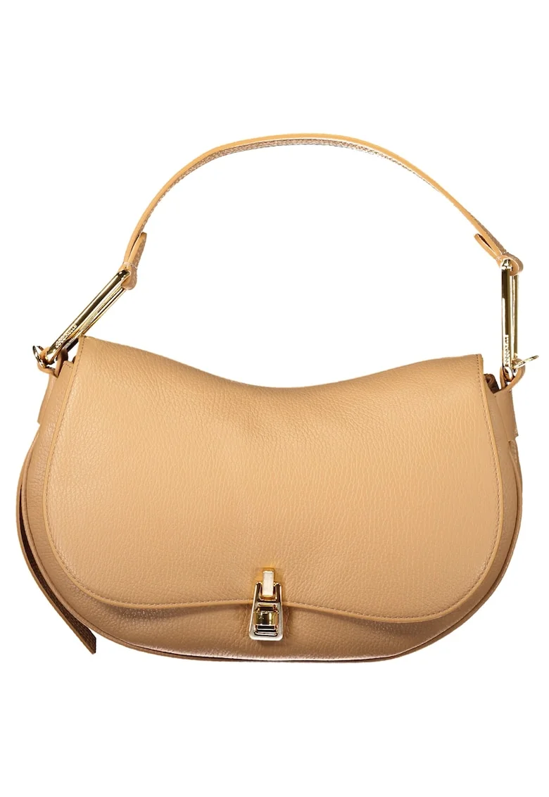 Geanta dama,  100% piele, UNI, E1PQR180301, Maro