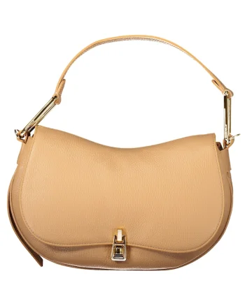 Geanta dama,  100% piele, UNI, E1PQR180301, Maro