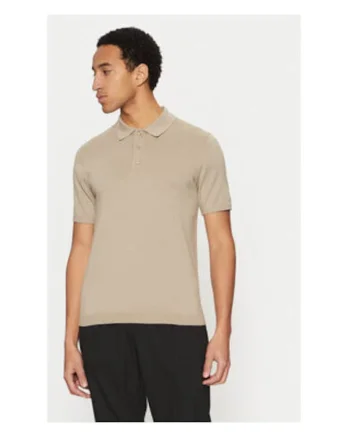 Tricou barbati  bej, 100% bumbac 648990, Bej