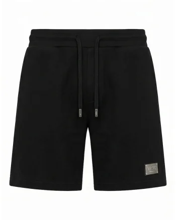 Bermude sport Valerian, Negru