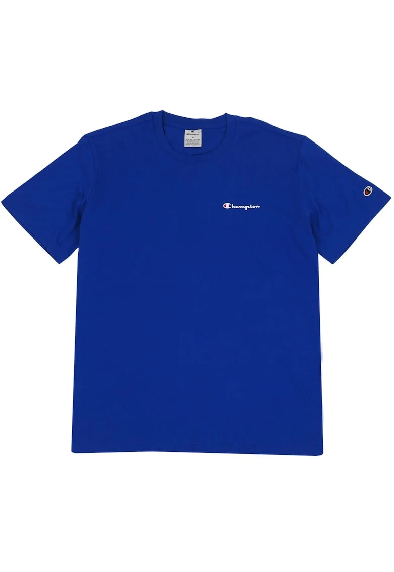 Tricou barbatesc  albastru, croiala standard, material 100% bumbac 440313, Albastru