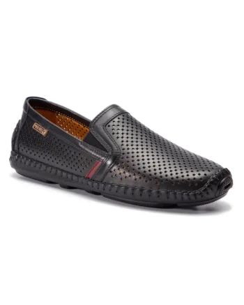 PANTOFI PERFORATI BARBATI  09Z-3100 NEGRI, Negru