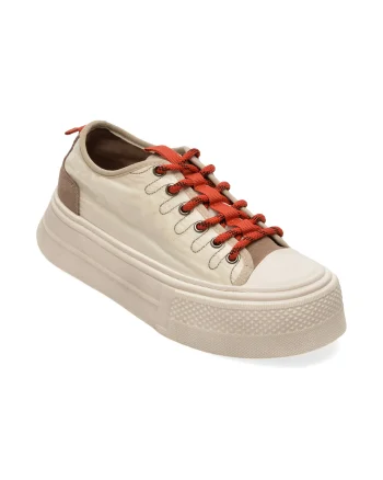 Pantofi sport GRYXX albi, R526D72, din material textil
