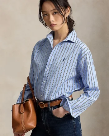 Polo Ralph Lauren cămașă pentru femei din bumbac