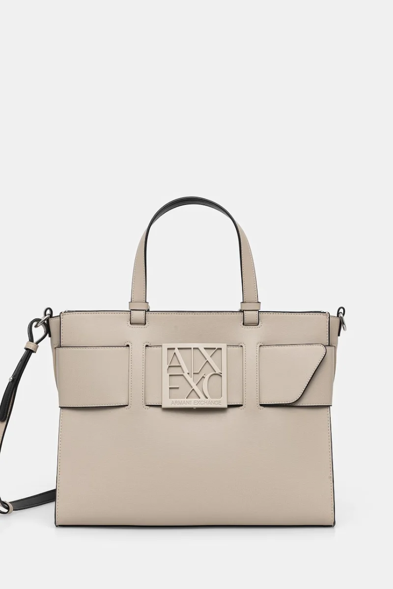 Armani Exchange geantă pentru femei cu imitație de piele