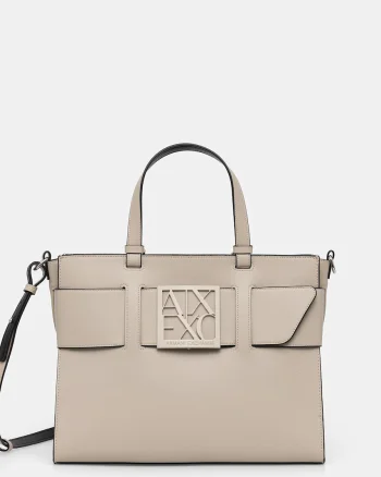 Armani Exchange geantă pentru femei cu imitație de piele