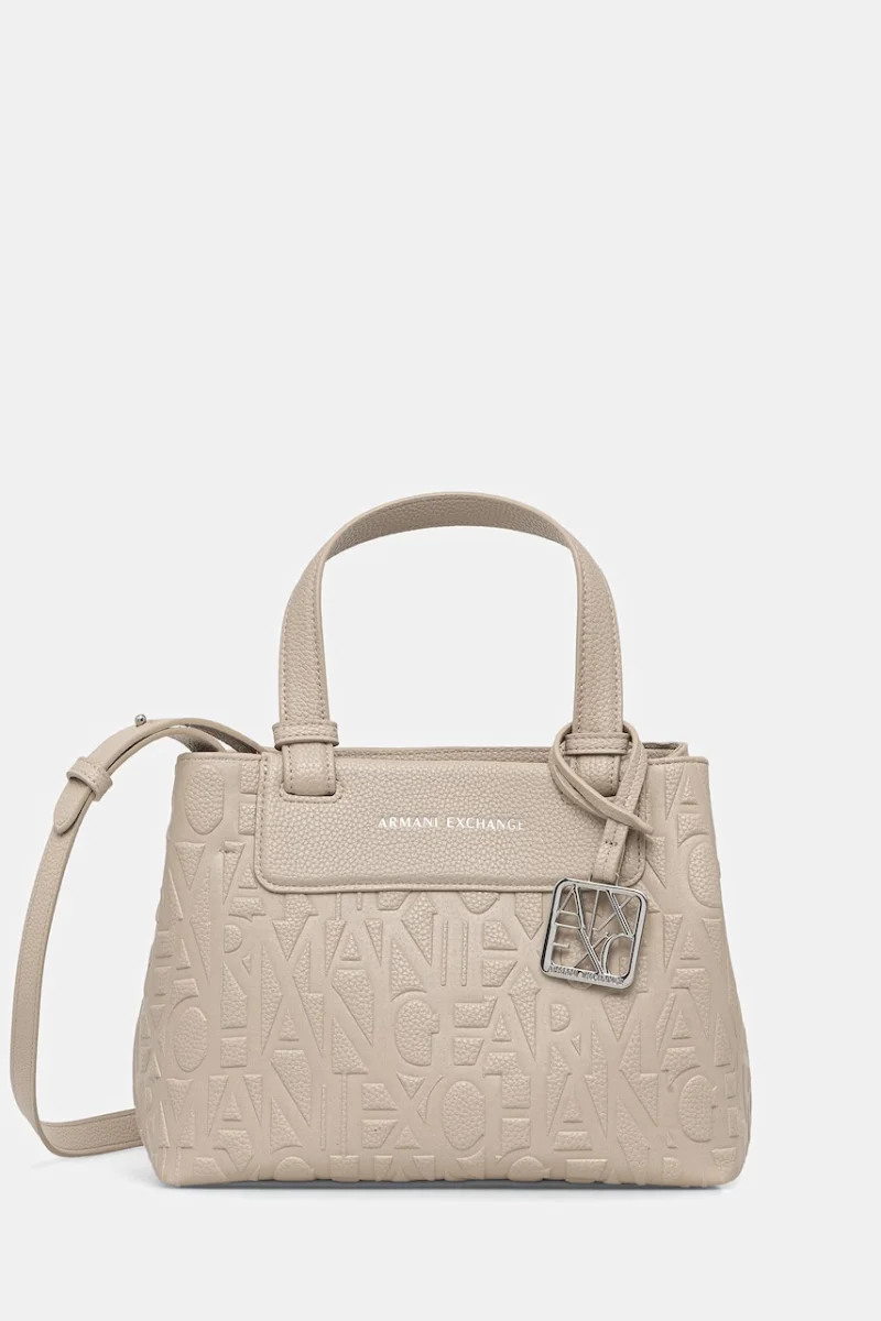 Armani Exchange tote bag pentru femei cu imitație de piele