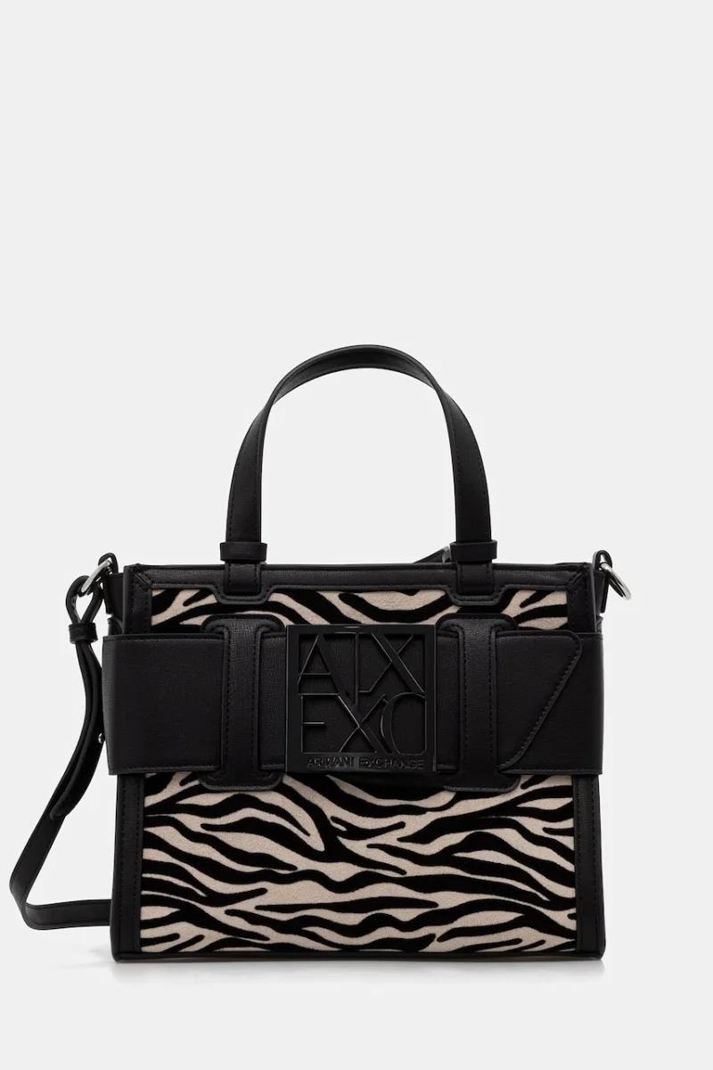 Armani Exchange tote bag pentru femei cu imitație de piele