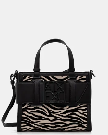 Armani Exchange tote bag pentru femei cu imitație de piele
