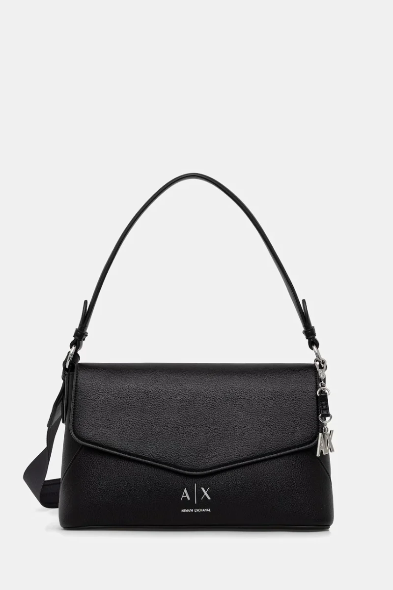 Armani Exchange geantă crossbody pentru femei cu imitație de piele