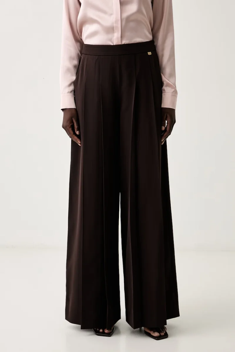 Marciano by Guess pantaloni wide leg pentru femei KAMILA