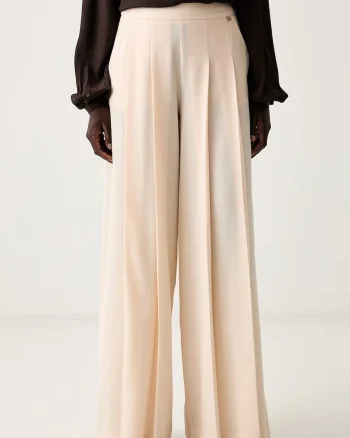 Marciano by Guess pantaloni wide leg pentru femei KAMILA