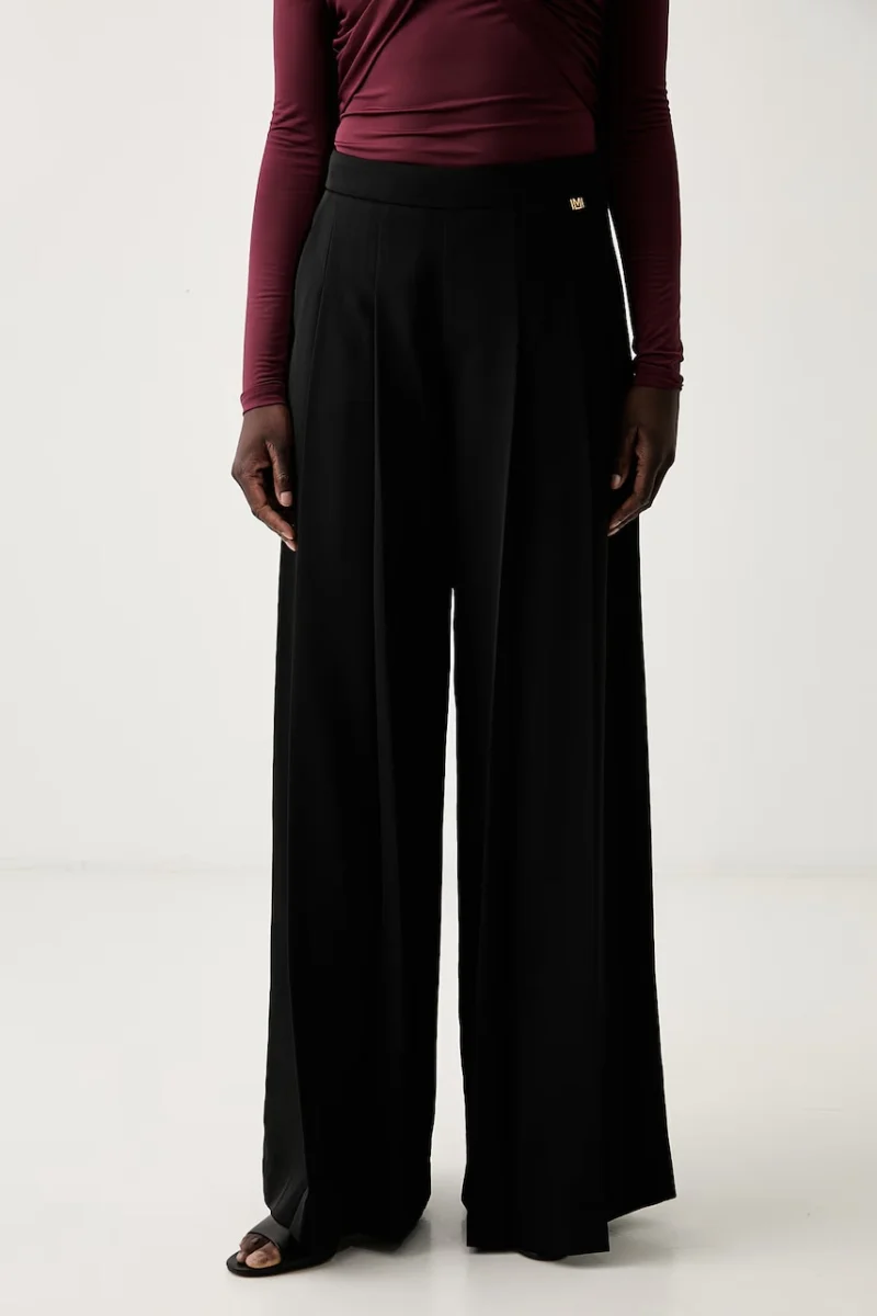 Marciano by Guess pantaloni wide leg pentru femei KAMILA