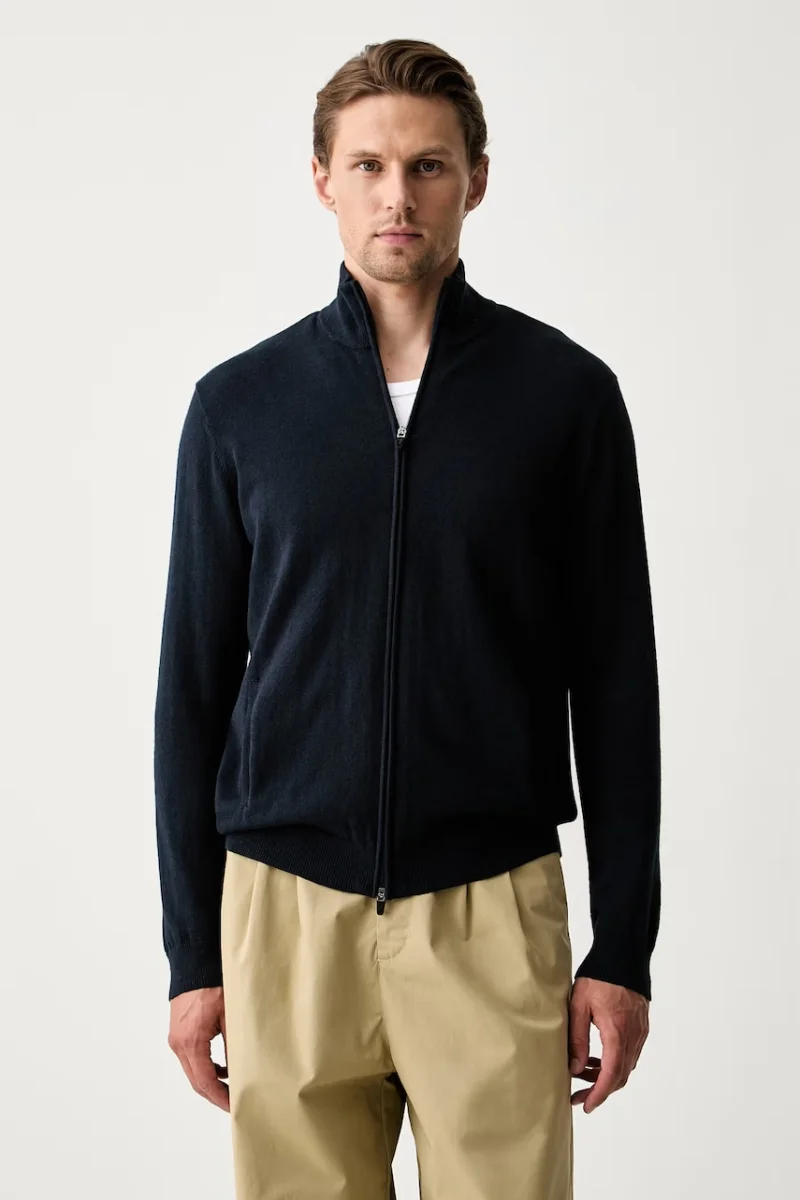 Marc O'Polo cardigan pentru bărbați cu lână