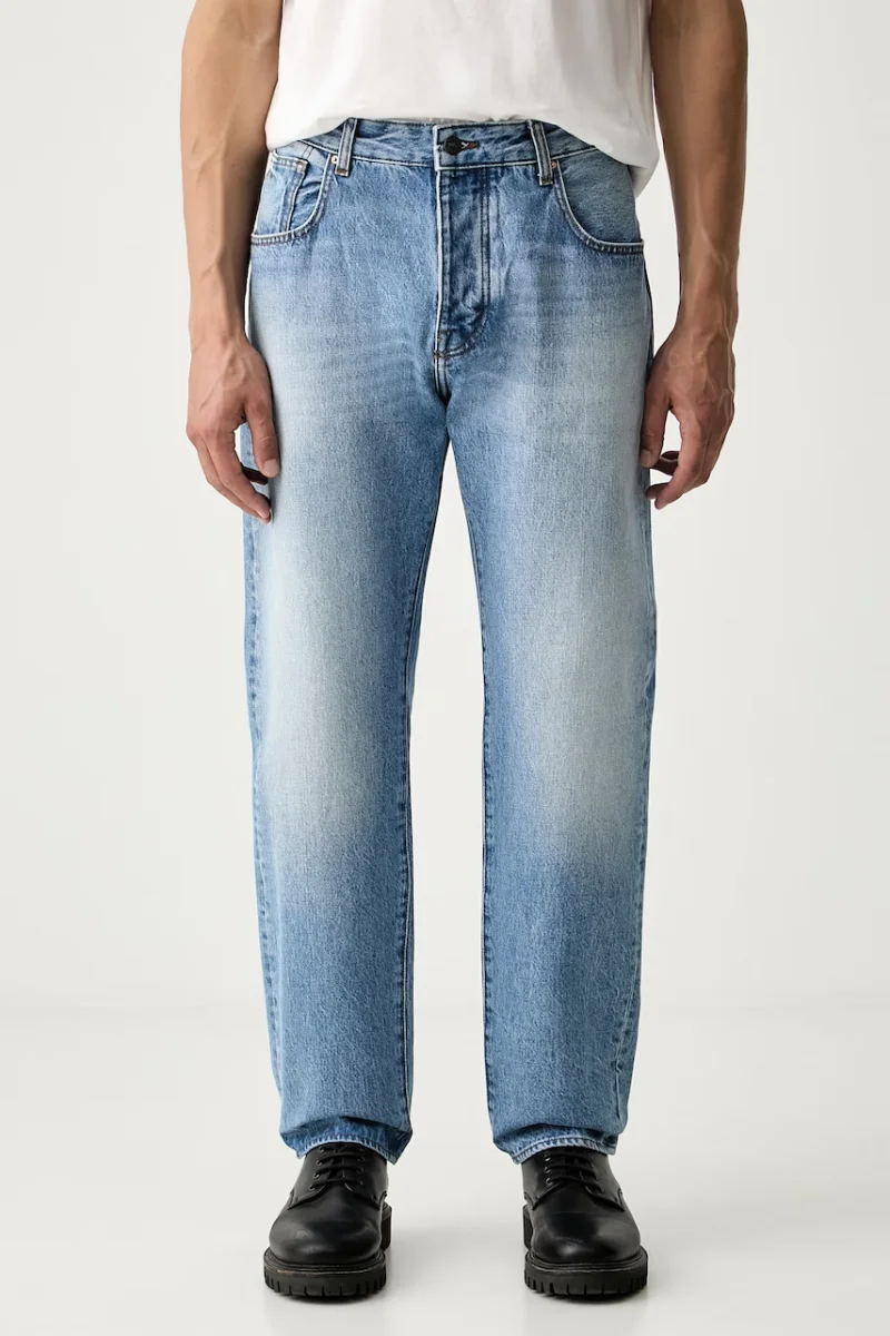 Armani Exchange blugi loose pentru bărbați