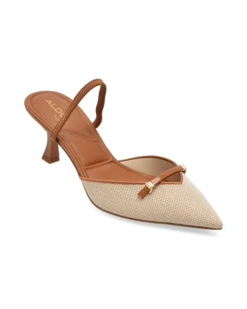 Pantofi eleganti ALDO bej, 14378806, din material textil