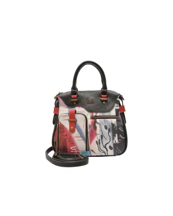 Geanta JANET DENESE multicolor, J127A, din piele ecologica