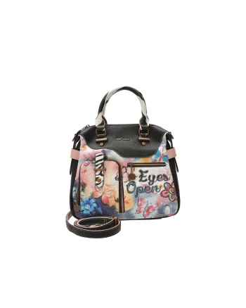 Geanta JANET DENESE multicolor, J127B, din piele ecologica