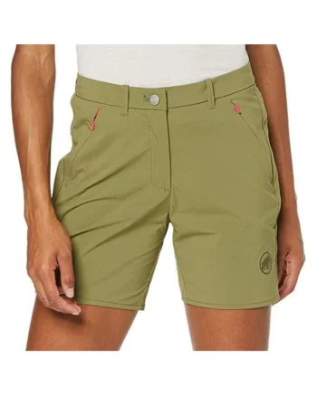 Pantaloni scurti uni cu talie inalta,