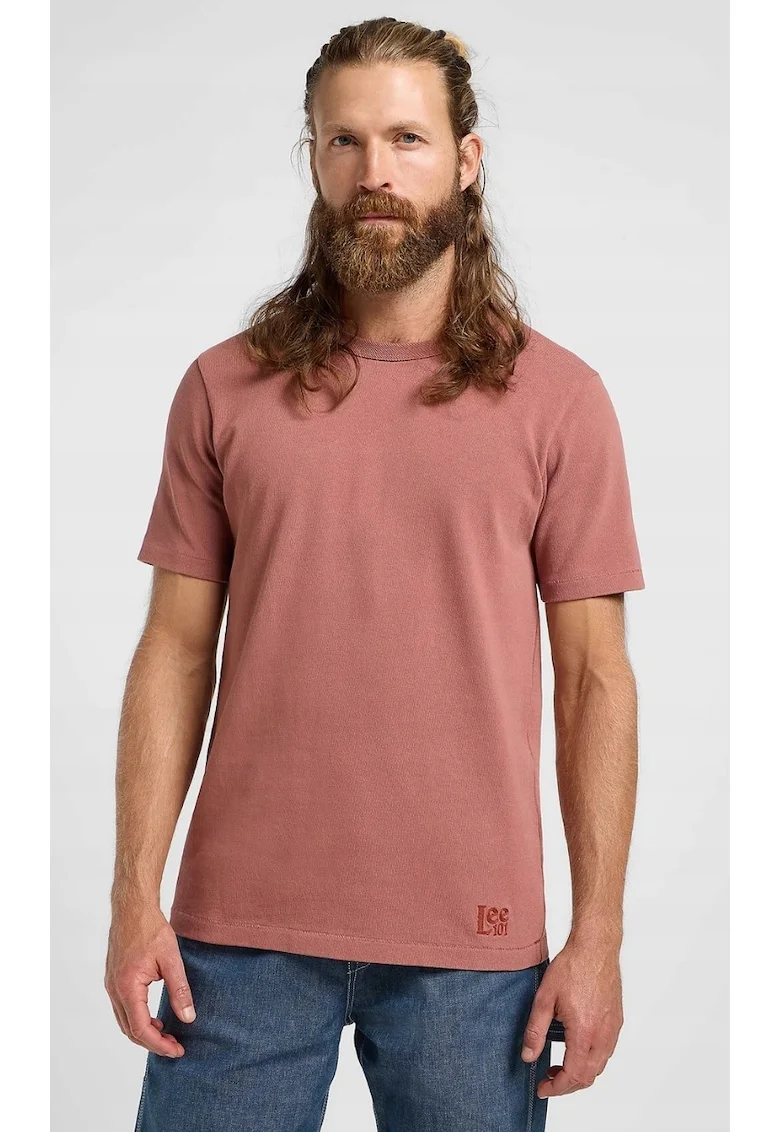 Tricou barbati,  101 CORE TEE, regular fit, coral, bumbac