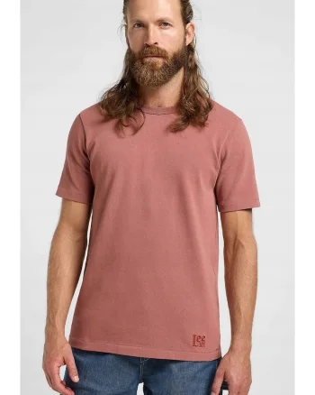 Tricou barbati,  101 CORE TEE, regular fit, coral, bumbac