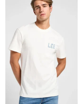 Tricou barbati,  supradimensionat, imprimeu, alb, bumbac