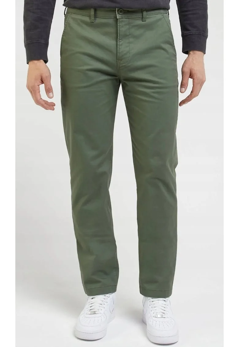 Blugi barbati  Slim Chino, bumbac/elastan, verzi