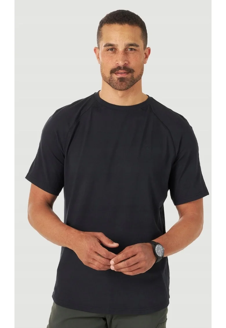 Tricou barbati,  Performance Tee, negru, bumbac, maneca scurta,