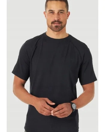 Tricou barbati,  Performance Tee, negru, bumbac, maneca scurta,
