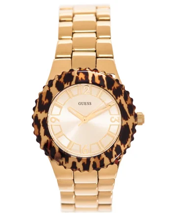 Ceas de dama  , imprimeu leopard