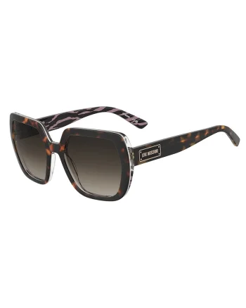 Ochelari de soare hexagonali cu lentile in degrade