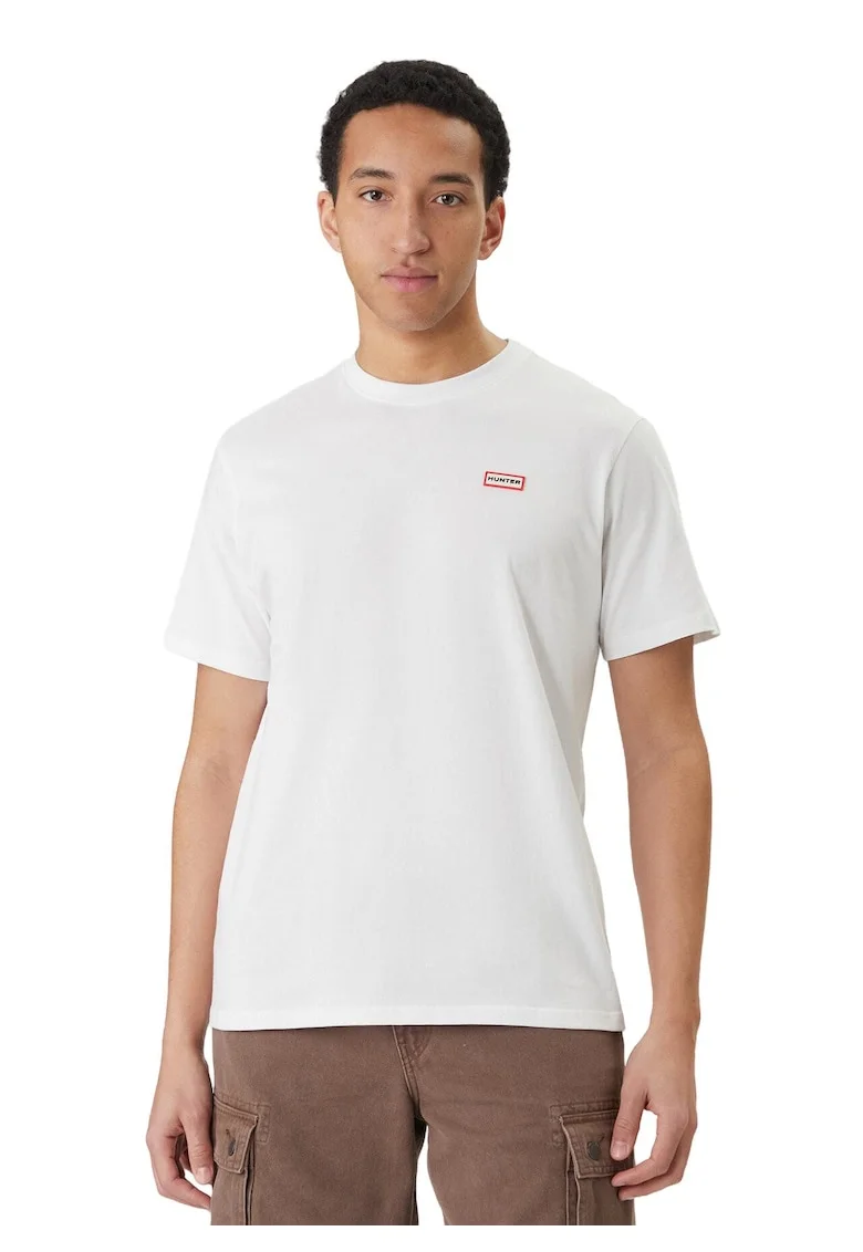 Tricou Barbati,  Bumbac, Alb, Alb