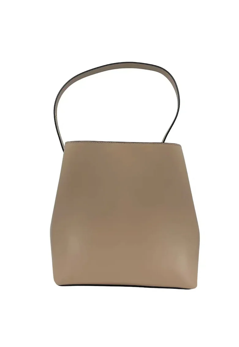 Geanta dama din piele naturala  Roberta, Roz, 28 x 28 x 15 cm