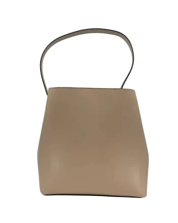 Geanta dama din piele naturala  Roberta, Roz, 28 x 28 x 15 cm