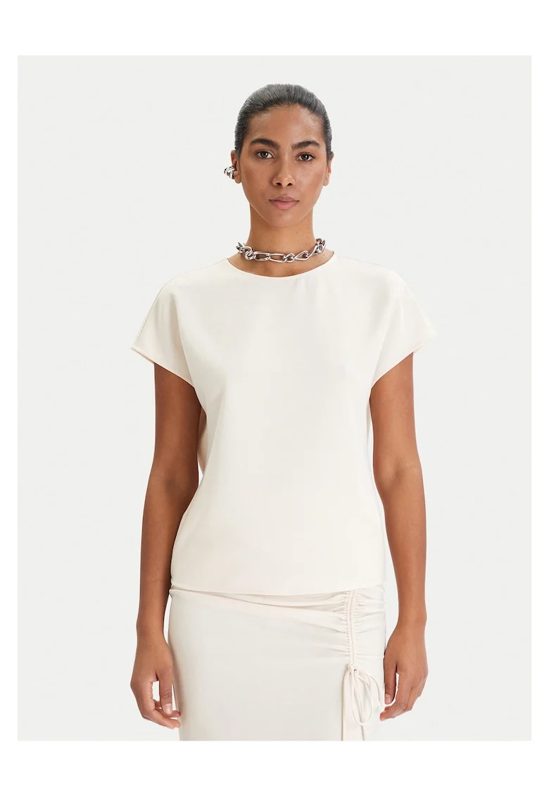 Bluza dama,  poliester, ecru