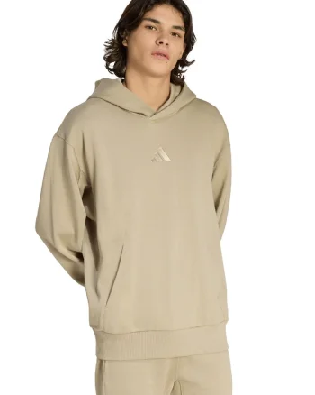 Hanorac lejer cu buzunar kangaroo All SZN, Crem