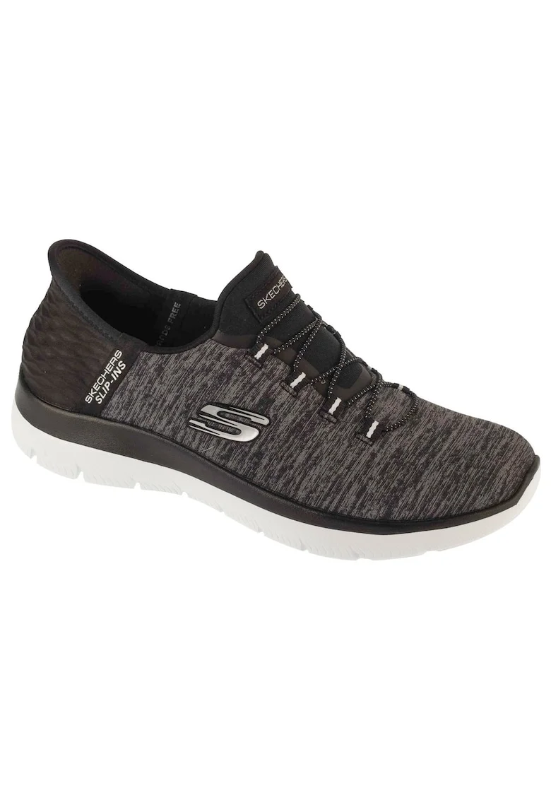 Pantofi sport,  Summits - Dazzling Haze 149937, Alb/Negru
