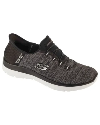 Pantofi sport,  Summits - Dazzling Haze 149937, Alb/Negru