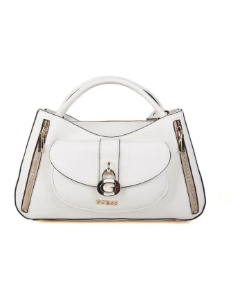 Geanta de umar cu buzunar exterior Jessa, piele ecologica, 34x20x10 cm