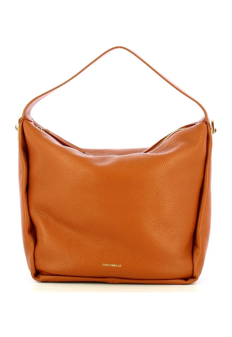 Geanta tote din piele, cu aspect granulat Oliver, 30x27x17cm