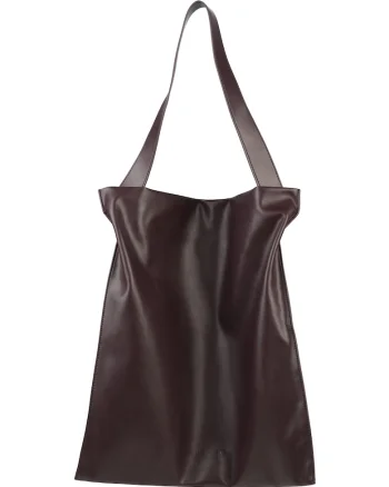 Geanta de piele ecologica cu bareta de umar 604751, Violet
