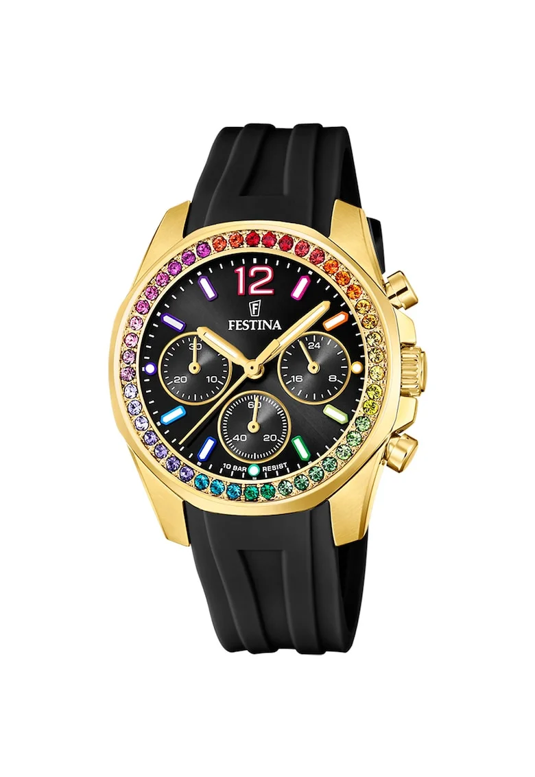 Ceas de dama  Quartz, 38mm, 10ATM, Auriu