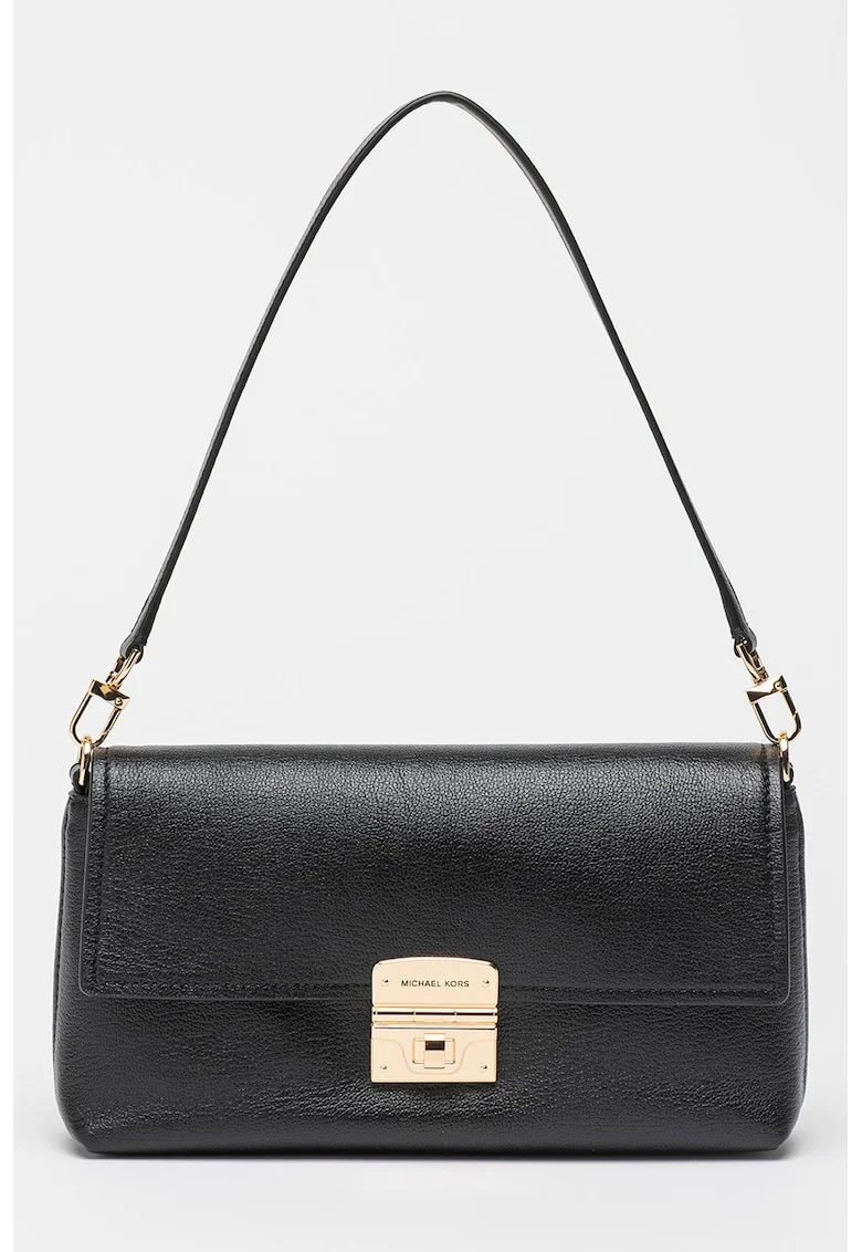 Geanta de piele Addie, Negru