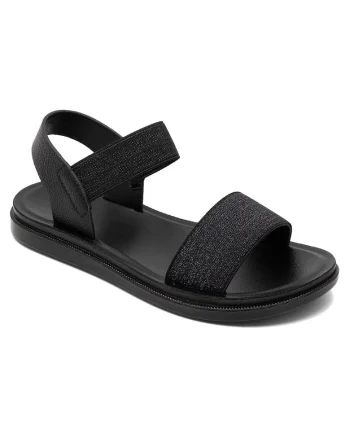 Sandale copii,  negru, sintetic,