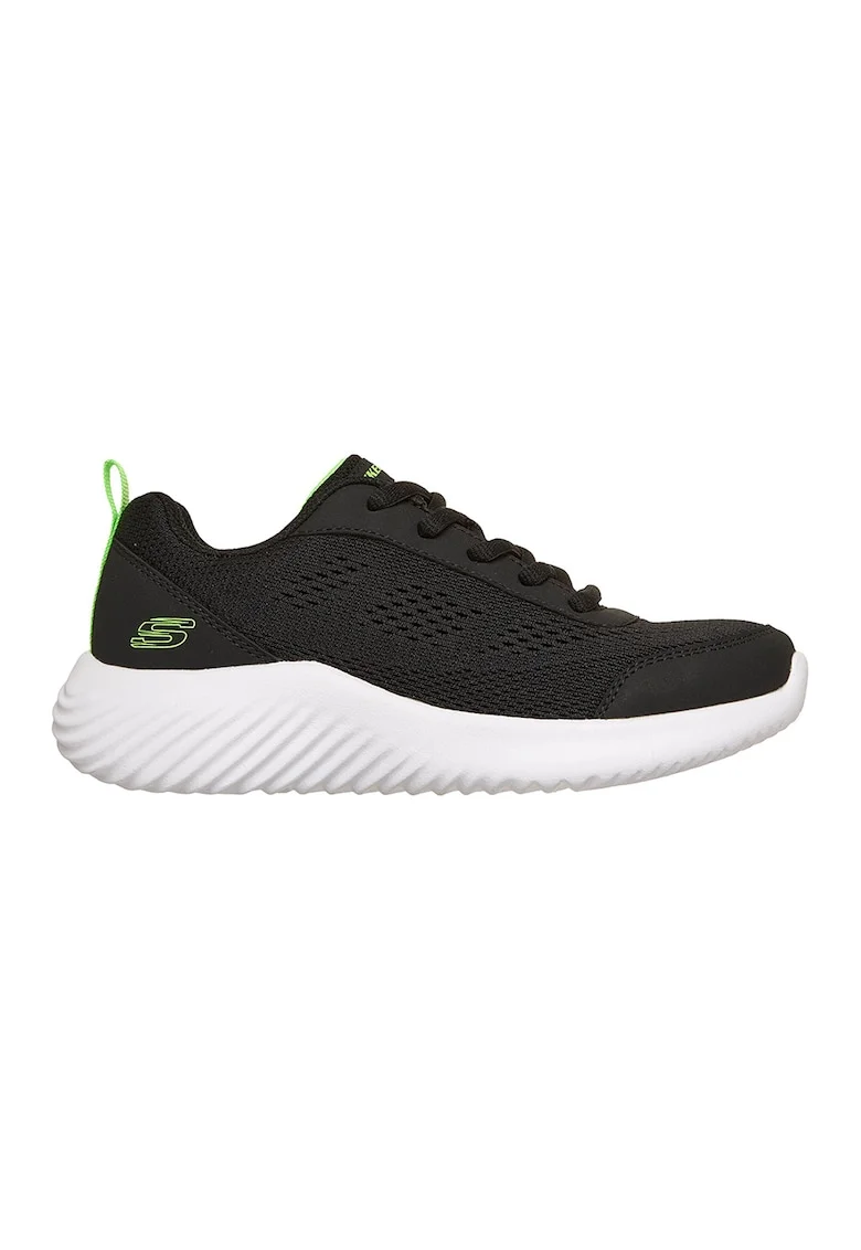 Pantofi sport Bouder-Quantarun din material textil cu velcro, Negru