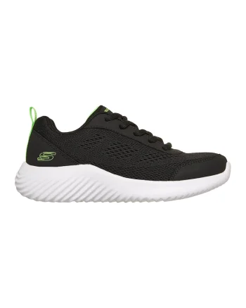 Pantofi sport Bouder-Quantarun din material textil cu velcro, Negru
