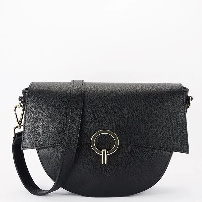 Geanta neagra din piele naturala 1684 132