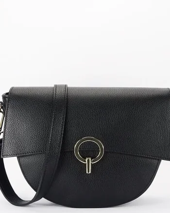 Geanta neagra din piele naturala 1684 132
