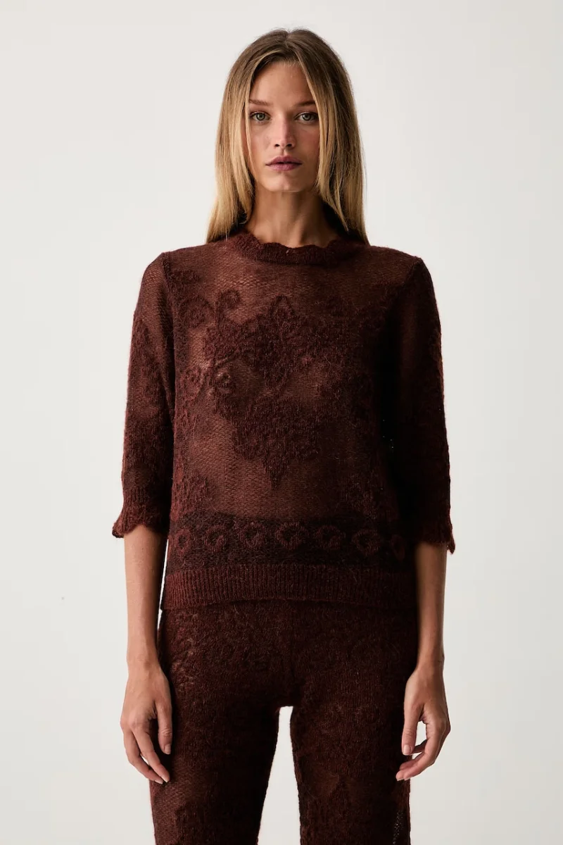 Twinset pulover pentru femei cu amestec de lână