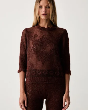 Twinset pulover pentru femei cu amestec de lână